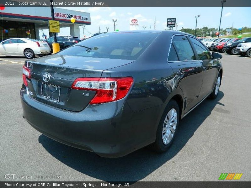 Magnetic Gray Metallic / Ivory 2012 Toyota Camry LE