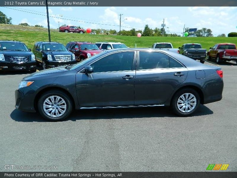 Magnetic Gray Metallic / Ivory 2012 Toyota Camry LE