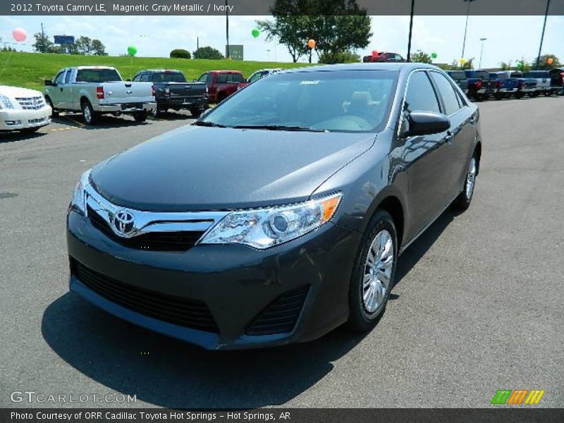 Magnetic Gray Metallic / Ivory 2012 Toyota Camry LE