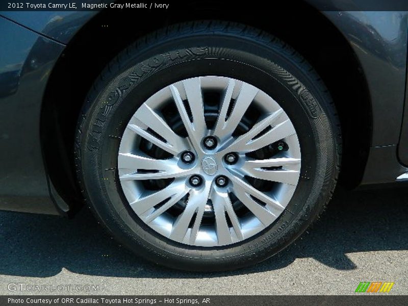 Magnetic Gray Metallic / Ivory 2012 Toyota Camry LE