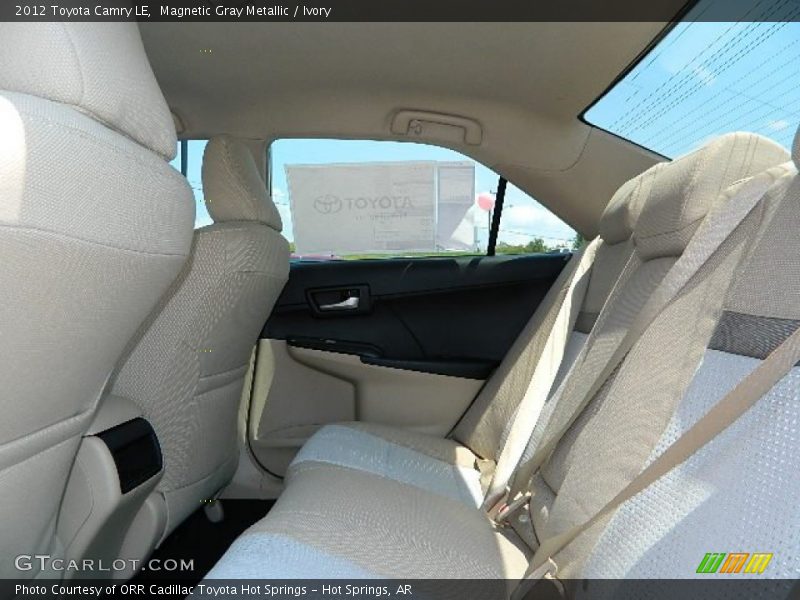 Magnetic Gray Metallic / Ivory 2012 Toyota Camry LE