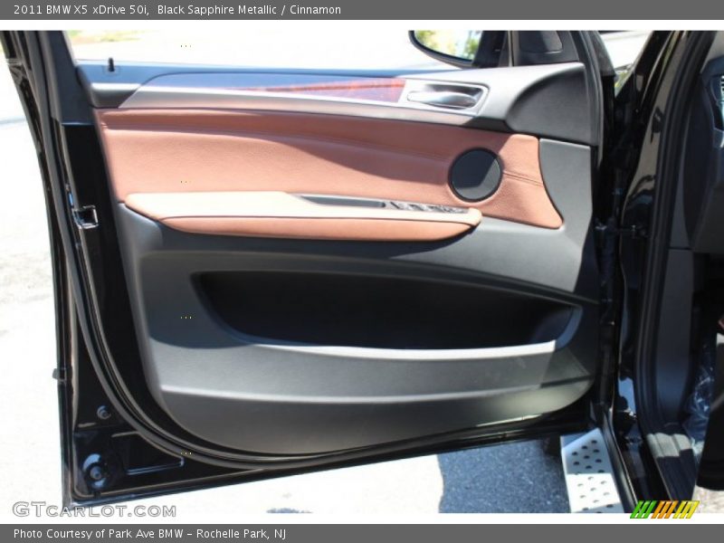 Black Sapphire Metallic / Cinnamon 2011 BMW X5 xDrive 50i
