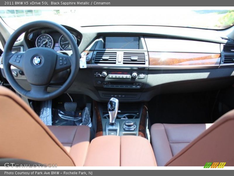 Black Sapphire Metallic / Cinnamon 2011 BMW X5 xDrive 50i