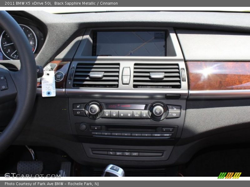 Black Sapphire Metallic / Cinnamon 2011 BMW X5 xDrive 50i