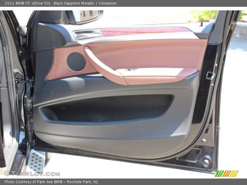 Black Sapphire Metallic / Cinnamon 2011 BMW X5 xDrive 50i