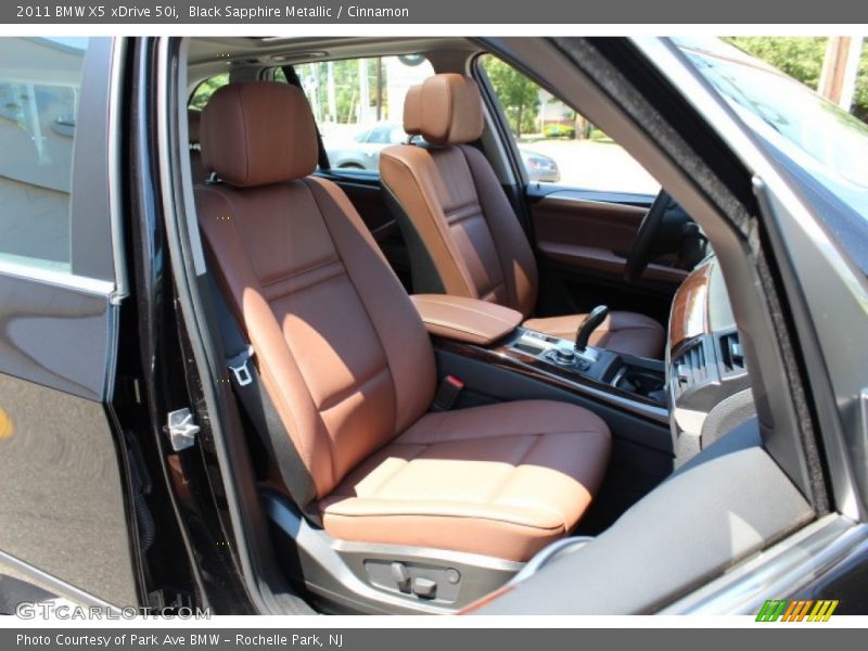 Black Sapphire Metallic / Cinnamon 2011 BMW X5 xDrive 50i