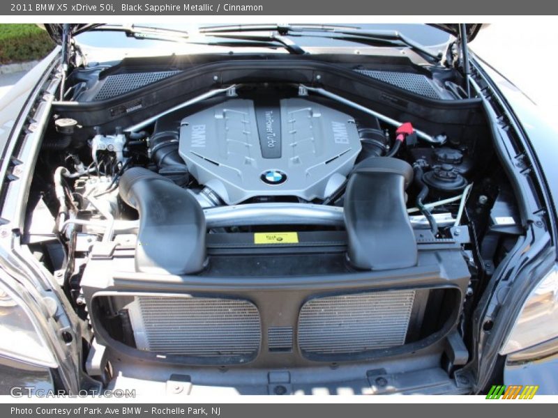 Black Sapphire Metallic / Cinnamon 2011 BMW X5 xDrive 50i