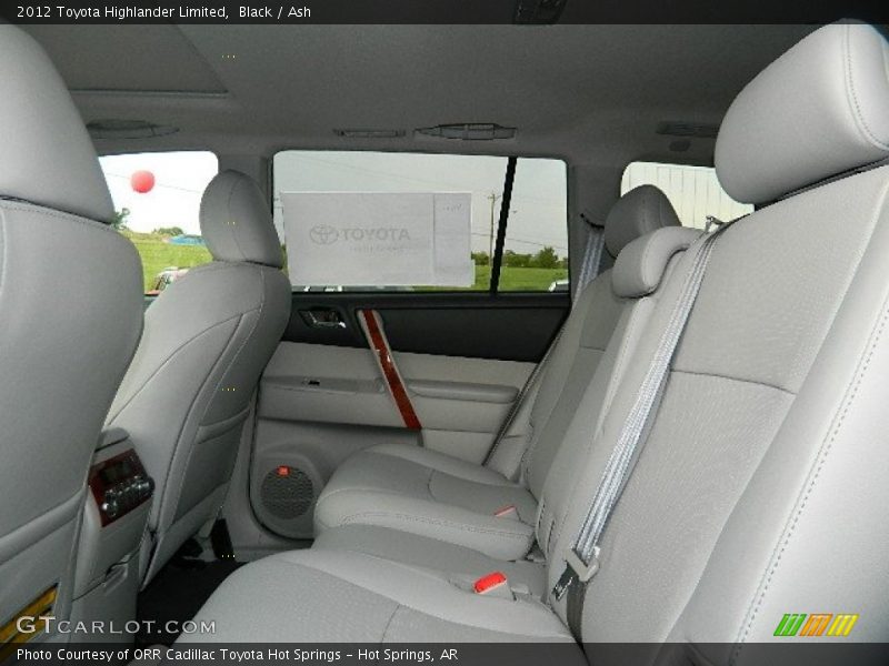 Black / Ash 2012 Toyota Highlander Limited