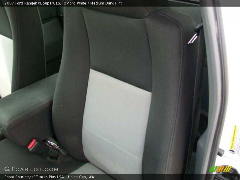 Oxford White / Medium Dark Flint 2007 Ford Ranger XL SuperCab