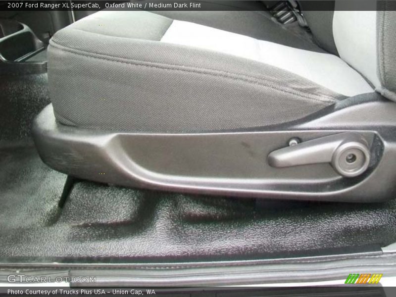 Oxford White / Medium Dark Flint 2007 Ford Ranger XL SuperCab