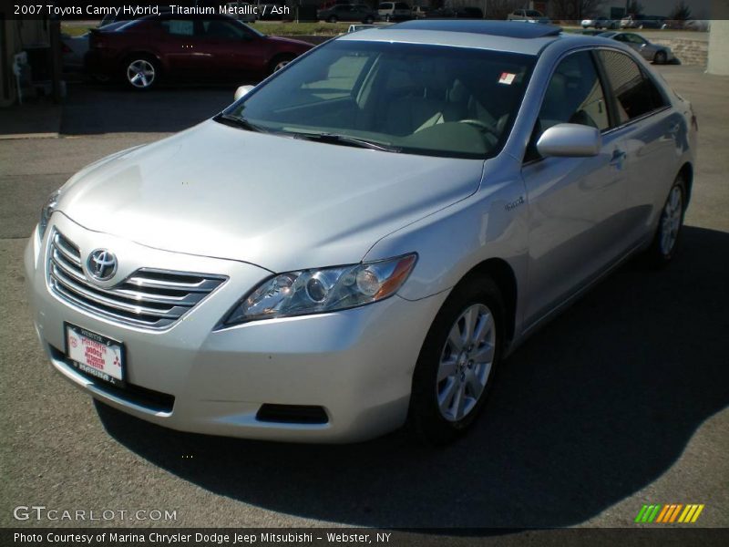Titanium Metallic / Ash 2007 Toyota Camry Hybrid