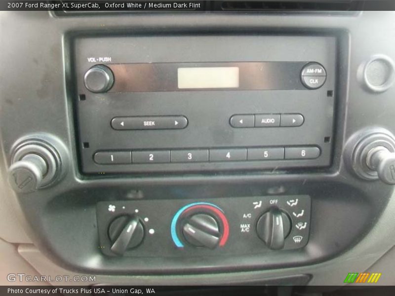Oxford White / Medium Dark Flint 2007 Ford Ranger XL SuperCab