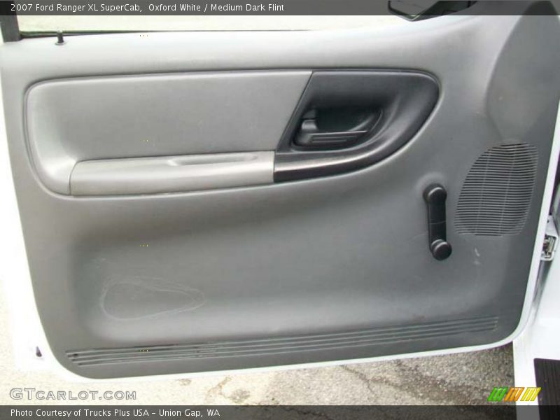 Oxford White / Medium Dark Flint 2007 Ford Ranger XL SuperCab