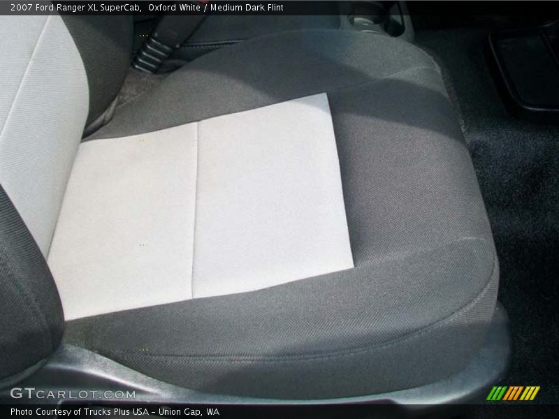 Oxford White / Medium Dark Flint 2007 Ford Ranger XL SuperCab