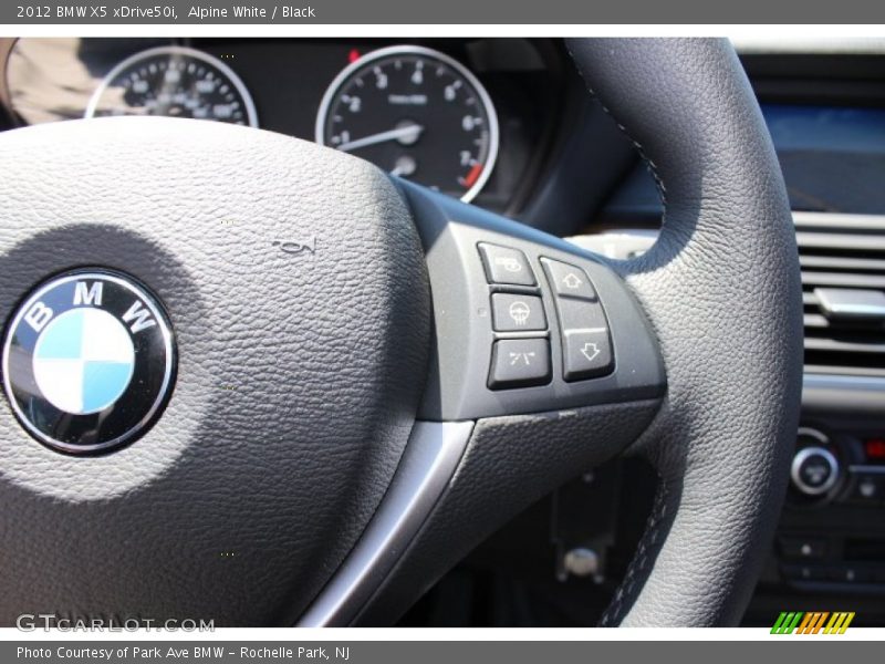 Alpine White / Black 2012 BMW X5 xDrive50i