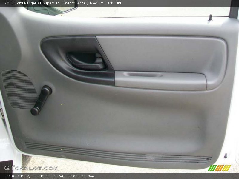 Oxford White / Medium Dark Flint 2007 Ford Ranger XL SuperCab