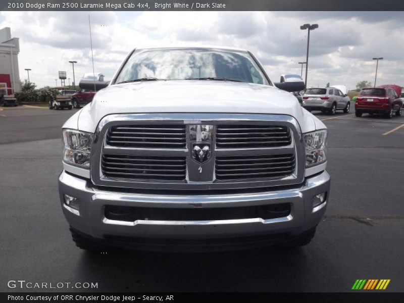 Bright White / Dark Slate 2010 Dodge Ram 2500 Laramie Mega Cab 4x4