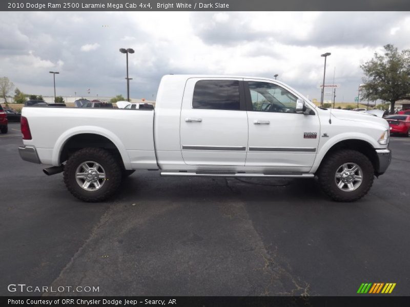 Bright White / Dark Slate 2010 Dodge Ram 2500 Laramie Mega Cab 4x4