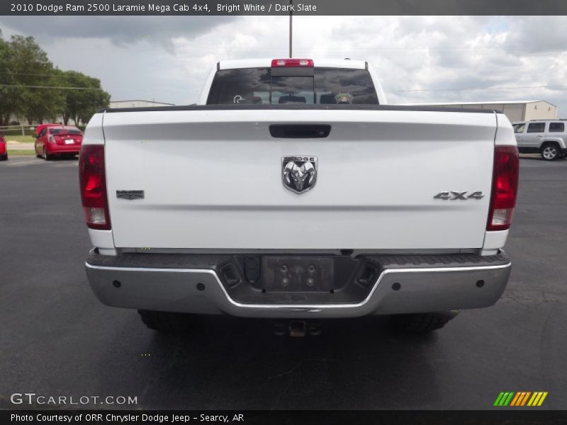 Bright White / Dark Slate 2010 Dodge Ram 2500 Laramie Mega Cab 4x4