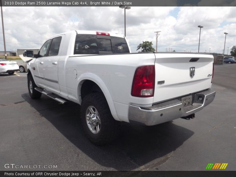 Bright White / Dark Slate 2010 Dodge Ram 2500 Laramie Mega Cab 4x4