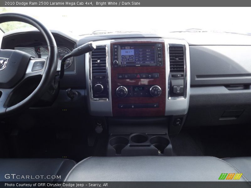 Bright White / Dark Slate 2010 Dodge Ram 2500 Laramie Mega Cab 4x4