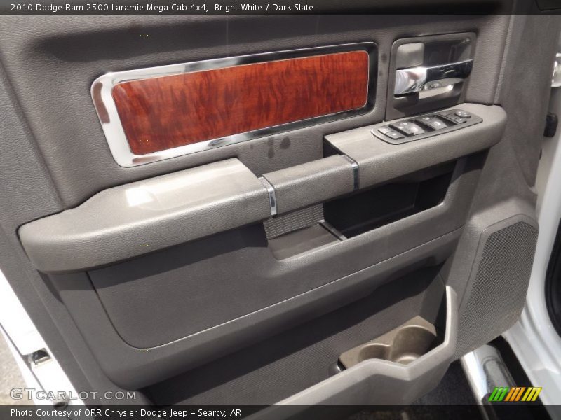 Bright White / Dark Slate 2010 Dodge Ram 2500 Laramie Mega Cab 4x4