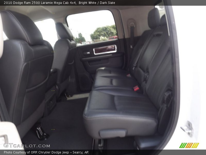 Bright White / Dark Slate 2010 Dodge Ram 2500 Laramie Mega Cab 4x4