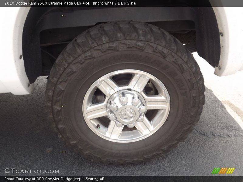 Bright White / Dark Slate 2010 Dodge Ram 2500 Laramie Mega Cab 4x4