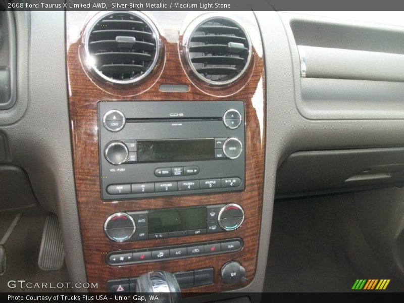 Silver Birch Metallic / Medium Light Stone 2008 Ford Taurus X Limited AWD