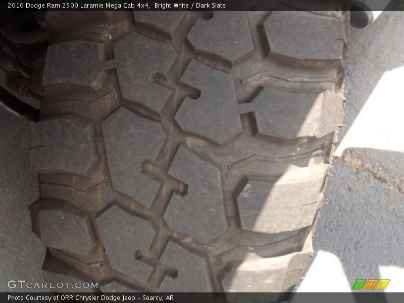 Bright White / Dark Slate 2010 Dodge Ram 2500 Laramie Mega Cab 4x4