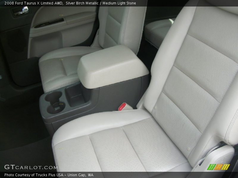Silver Birch Metallic / Medium Light Stone 2008 Ford Taurus X Limited AWD