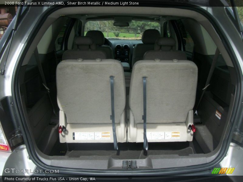 Silver Birch Metallic / Medium Light Stone 2008 Ford Taurus X Limited AWD