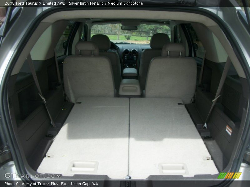 Silver Birch Metallic / Medium Light Stone 2008 Ford Taurus X Limited AWD