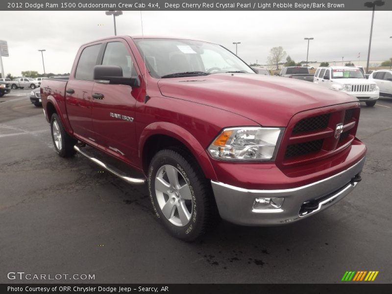 Front 3/4 View of 2012 Ram 1500 Outdoorsman Crew Cab 4x4