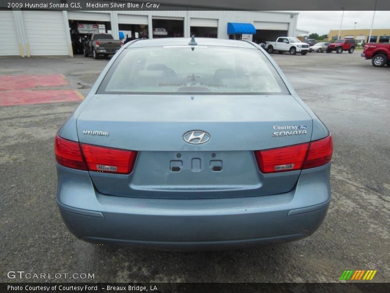 Medium Silver Blue / Gray 2009 Hyundai Sonata GLS