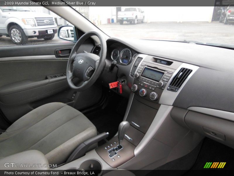 Medium Silver Blue / Gray 2009 Hyundai Sonata GLS