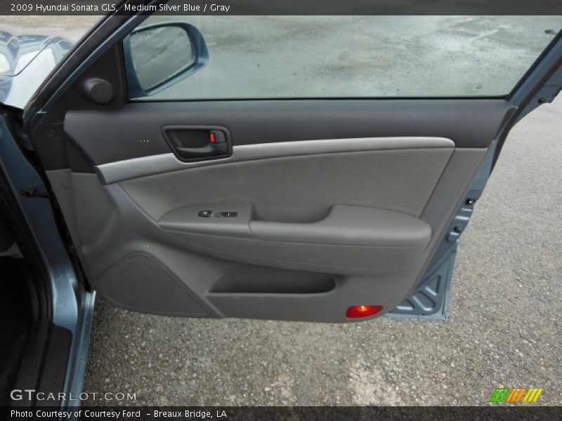 Medium Silver Blue / Gray 2009 Hyundai Sonata GLS