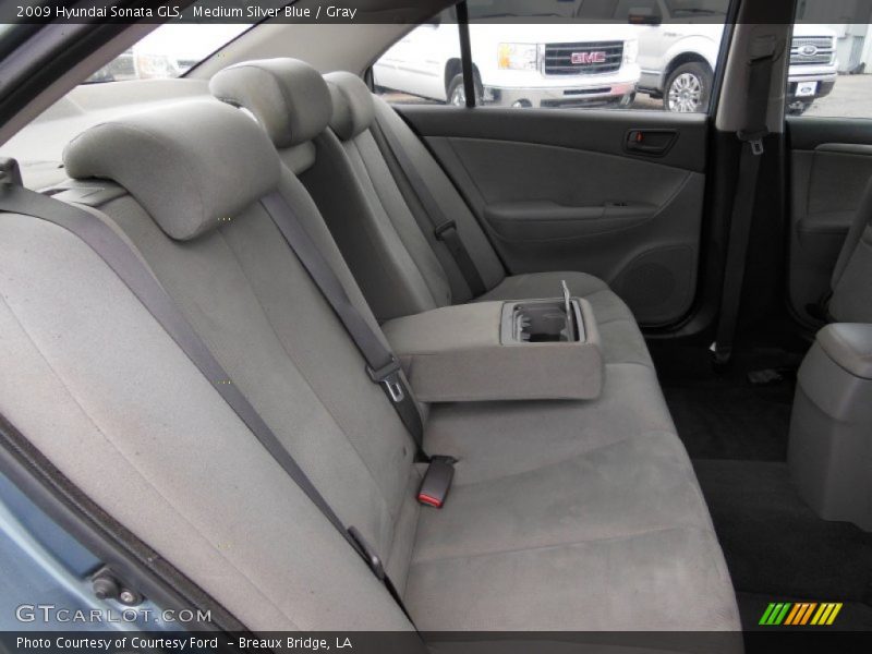 Medium Silver Blue / Gray 2009 Hyundai Sonata GLS