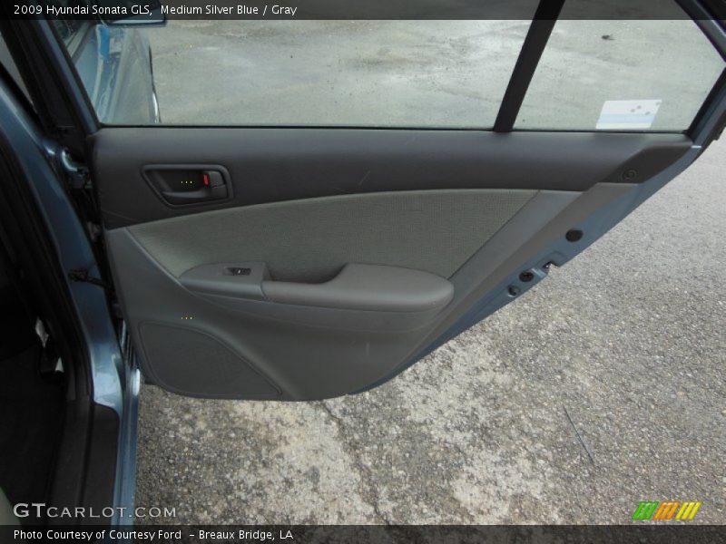 Medium Silver Blue / Gray 2009 Hyundai Sonata GLS