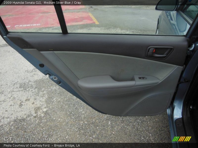 Medium Silver Blue / Gray 2009 Hyundai Sonata GLS