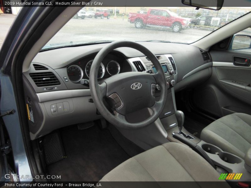 Medium Silver Blue / Gray 2009 Hyundai Sonata GLS