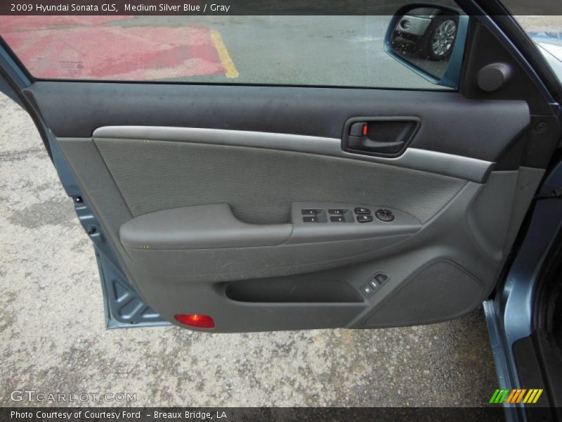 Medium Silver Blue / Gray 2009 Hyundai Sonata GLS