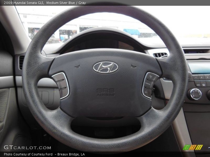 Medium Silver Blue / Gray 2009 Hyundai Sonata GLS