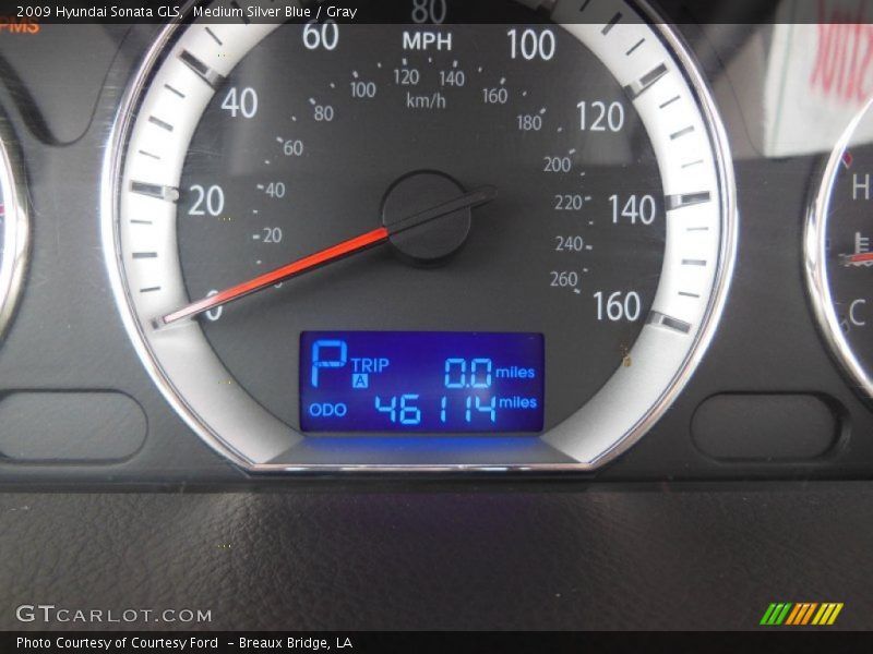 Medium Silver Blue / Gray 2009 Hyundai Sonata GLS