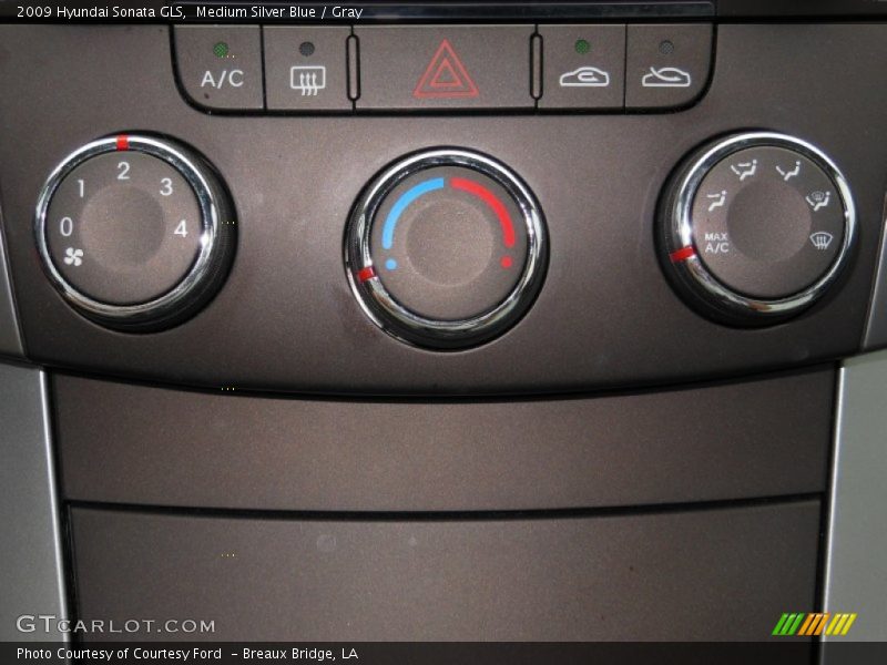 Medium Silver Blue / Gray 2009 Hyundai Sonata GLS