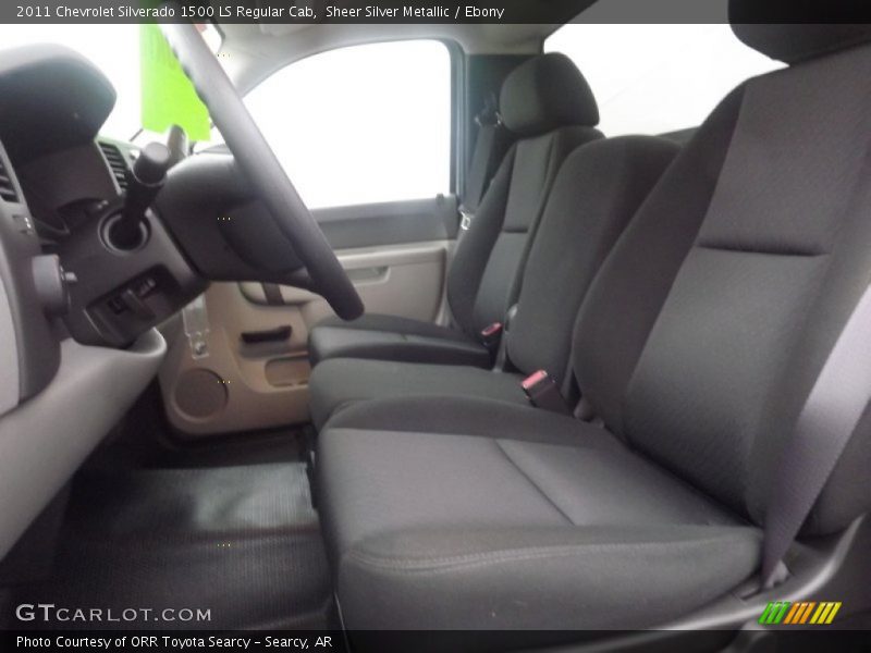 Sheer Silver Metallic / Ebony 2011 Chevrolet Silverado 1500 LS Regular Cab