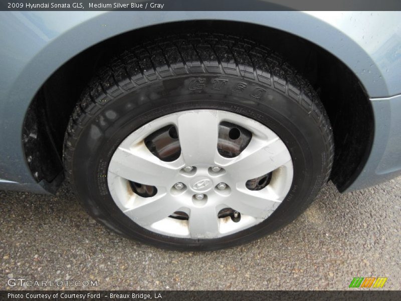Medium Silver Blue / Gray 2009 Hyundai Sonata GLS