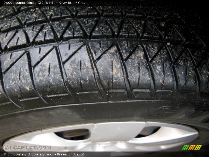 Medium Silver Blue / Gray 2009 Hyundai Sonata GLS