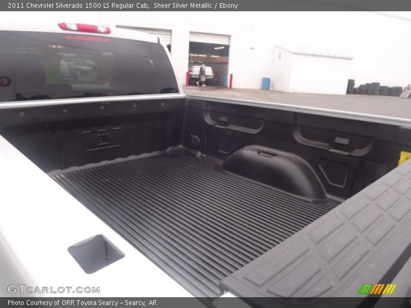 Sheer Silver Metallic / Ebony 2011 Chevrolet Silverado 1500 LS Regular Cab