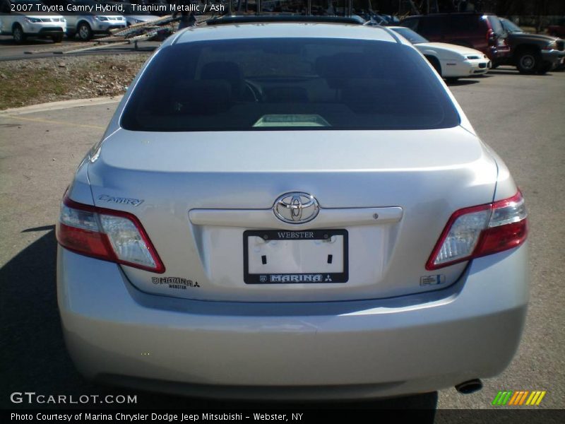 Titanium Metallic / Ash 2007 Toyota Camry Hybrid